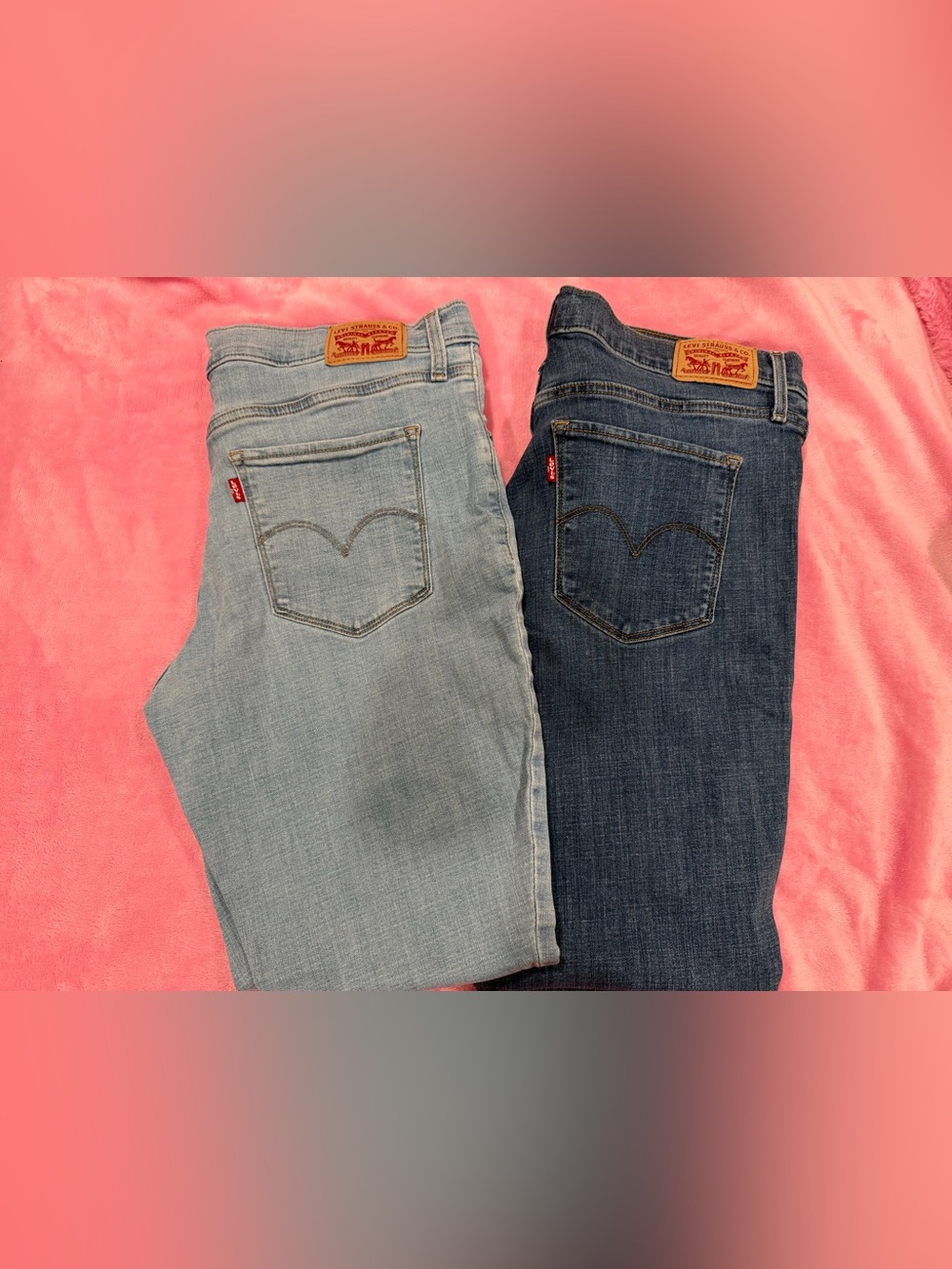 2 Levi's Women's Jeans - 311 Shaping Skinny Blue Denim 31 x 28